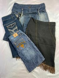 Unbranded denim skirts
