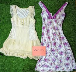 (VW-1031)  Vintage Y2K & Coquette Mini Dresses Who..