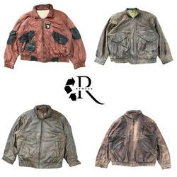 Y2K Unique Bomber Jacket RW-2440