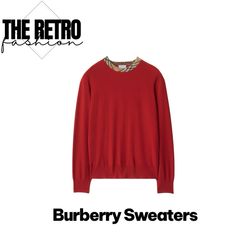 Burberry sweater’s.         #738