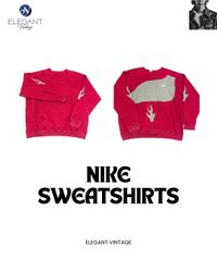 Upcycled Nike Sweatshirt - EVR0138