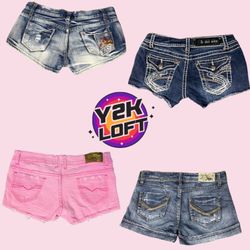 Y2K Paris Hilton Era Denim shorts