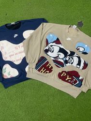 Upcycle Nike patchwork sweatshirt