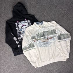 USA PRO GRAPHIC SWEATSHIRT & HOODIE (CV 50)