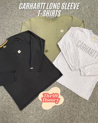 🔴 Carhartt Long Sleeve T-Shirts - (19/09)