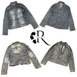Y2K Unique Girl Denim Jacket RW-2481