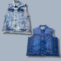 Denim vest