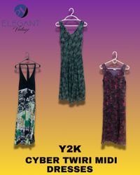 Y2K Cyber Twiri Mix Dresses - EV1257