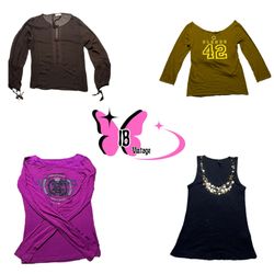 Women's Assorted T-Shirts and Tops Lot (IB-057)