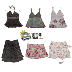 Camisoles with Lace Trim and Floral Prints