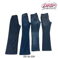 Blue Denim Flare Jeans (DS-10-229)