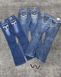 Y2K Bootcut/Emblished Jeans #150826