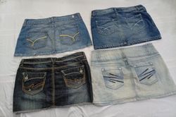 CR11031 Y2K Mini Denim Skirts