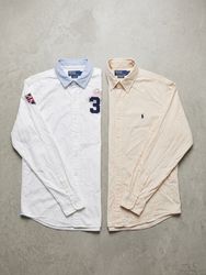 Camisas sociais Ralph Premium com botões