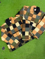 Upcycle Carhartt multi color Box jacket