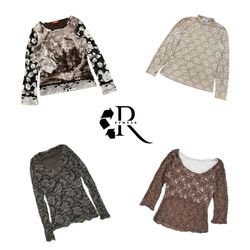 Y2K Unique Girl Printed Full Sleeve Tops RW-2642
