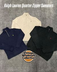 🔴 Ralph Lauren Quarter Zipper Sweaters - (05/09)
