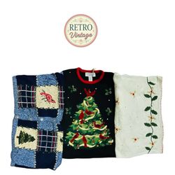 Christmas vintage & unique jumper style |E|