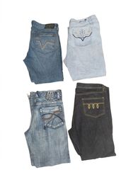 Vintage Master Y2K Men's Bootcut & Distressed Pock..