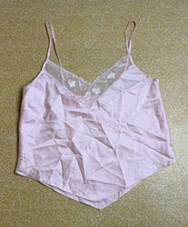 TH361     2000s Y2K Satin Slip Top | Women’s Vinta..
