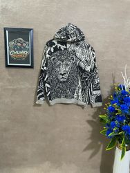 Upcycled Wandteppich-Decken-Sweatshirt 🐒🐒🐒