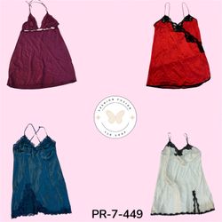 Women’s Y2K Satin Slip Dress – Vintage Chic Night ..