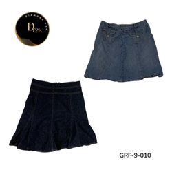 Y2K Denim Midi Skirt | Vintage Women’s Poly Denim ..