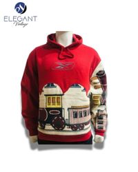 Upcycled Mix Branded Tapestry Hoodies - EVR0079