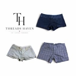 THB0029 Y2K Cotton & Denim Shorts – Vintage Mini C..