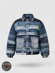 Upcycled Levi's Denim Belted Jacket