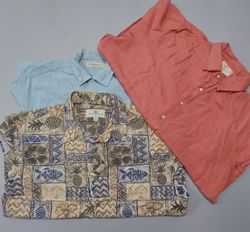 Hawaiian Shirts – Grade A/B – 10 Pcs (Tommy Bahama..