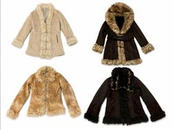 Vintage Fur Trim Winter Coats – Y2K & Retro Style