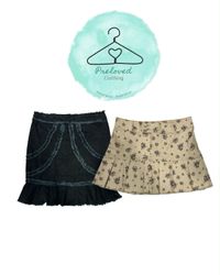 Y2K denim mini skirts 15 pcs (100926-16)