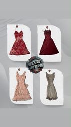 Y2K Grunge Poly Dress