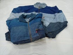 CR11141 Upcycled Levi’s Cropped Jackets