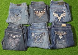 MISS CHIC AND OTHER MIX BRANDS JEANS  (B 123)