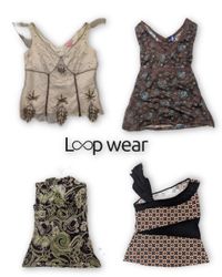 90s / Y2K Grunge Palette Mesh Tops