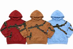 CR1247 Upcycled Patchwork Panel Hoodie