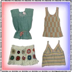 Crochet & Charms - tops, skirts (SS-2722)
