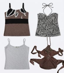 y2k cami tops