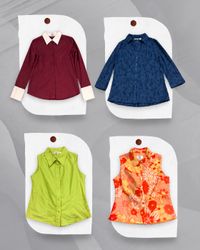 Y2K Office Blouses