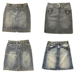 Y2k Denim Skirts Selection RE-3910