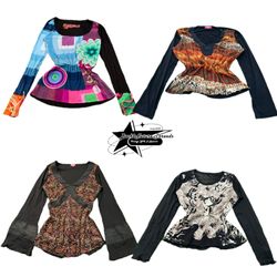 Y2k Nature Vibe Girl Full Sleeve Top B2F-045