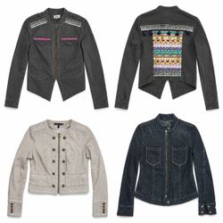 Denim Zipper Jackets