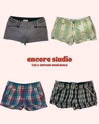 Y2K One Tree Hill Core Cargo Micro Mini Shorts (ES..