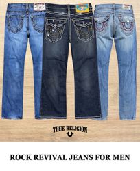 True Religion Jeans for Men Bootcut and Straight