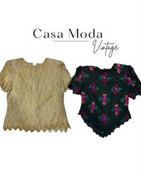 290726-19 beaded blouses 15 pcs