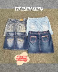 Y2K Denim Skirts - (01/08)