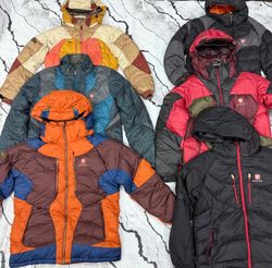 Black yak puffer jackets