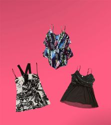 Y2K Camisoles et Tops Bustier - wc#191 (22/09)